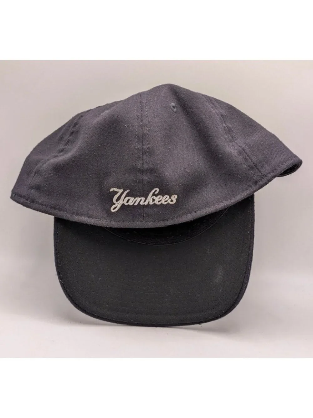 New Era NY New York Yankees Baseball Hat Cap M/L Blue 39Thirty Fitted Stretch